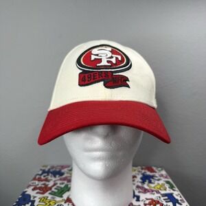 San Francisco 49ers Hat Mens New Era Mesh Script 9Fifty Snapback‎ Football